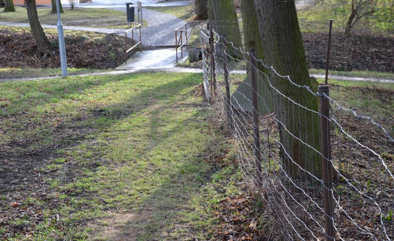 Wire Fence Replacement detail